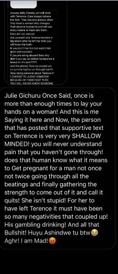 Supporter gets shut down.