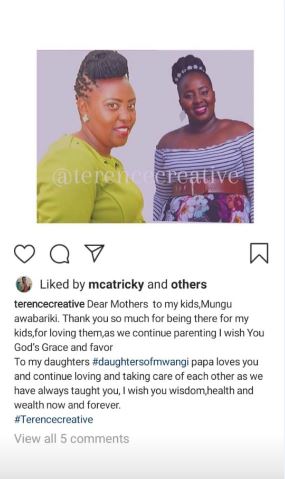 terrence creative posts picture on Instagram